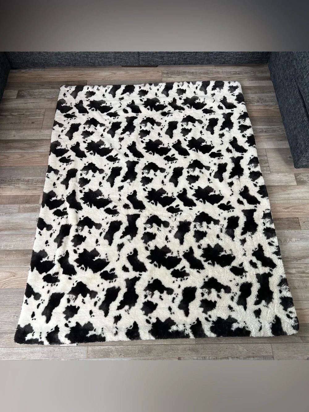 Minky Couture Urban Cowz Blanket- Adult Size